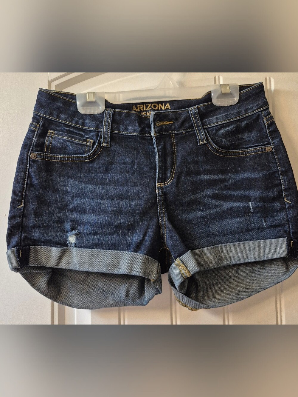 Juniors Arizona Jean Co Denim Shorts Size 3